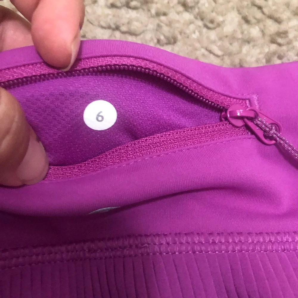 lululemon athletica Ultra Violet Pleated Skort - Purple Size 6 great conditions